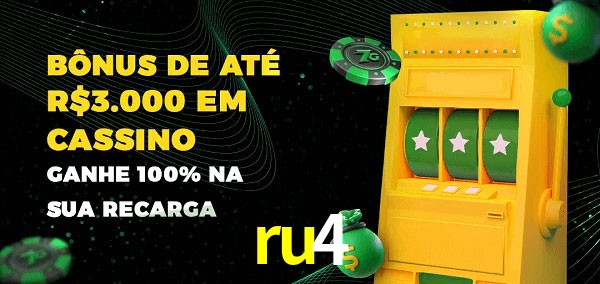 ru4 melhor bônus de depósito